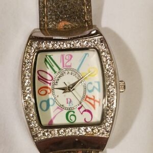 Dooney & Bourke Multicolor Crystal Watch